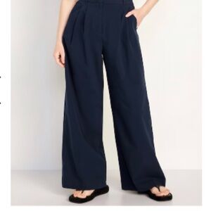Old Navy Extra High-Waisted Poplin Super Wide-Leg Taylor Pants